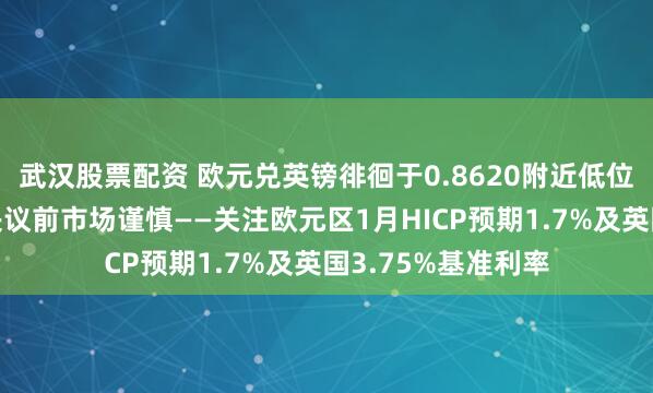 武汉股票配资 欧元兑英镑徘徊于0.8620附近低位，英欧央行利率决议前市场谨慎——关注欧元区1月HICP预期1.7%及英国3.75%基准利率